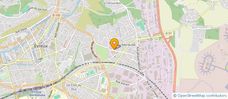 localisation de l'entreprise MONSIEUR DOMINIQUE GOMIS  EVREUX