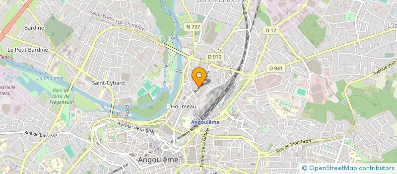 localisation de l'entreprise MONSIEUR DOMINIQUE GONCALVES à ANGOULEME