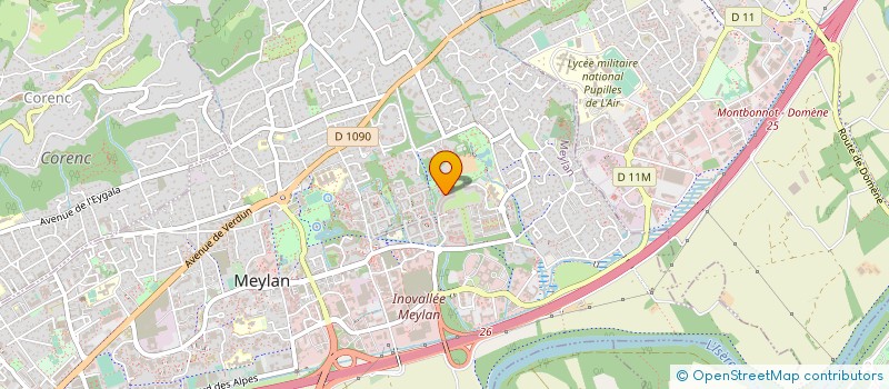 localisation de l'entreprise MONSIEUR DOMINIQUE GONNET à MEYLAN