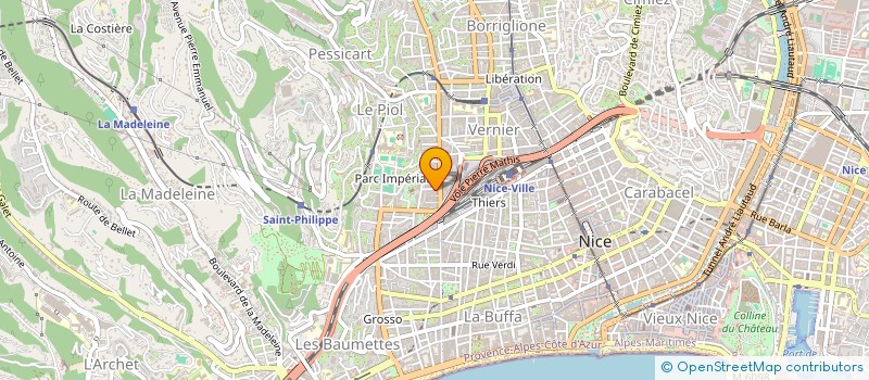 localisation de l'entreprise MONSIEUR DOMINIQUE GORLEZ à NICE