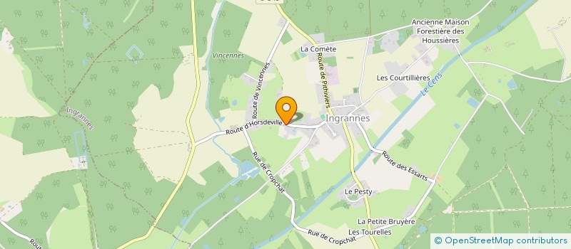 localisation de l'entreprise MONSIEUR DOMINIQUE GOSSET à INGRANNES