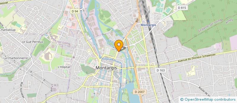 localisation de l'entreprise MONSIEUR DOMINIQUE GOULET à MONTARGIS