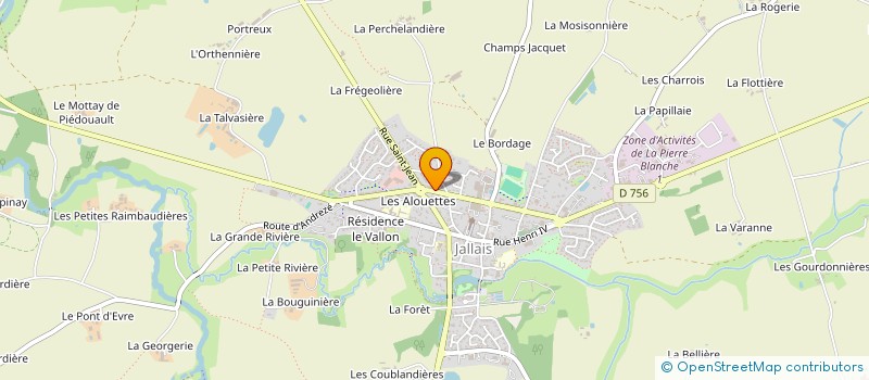 localisation de l'entreprise MONSIEUR DOMINIQUE GOURDON à BEAUPREAU-EN-MAUGES