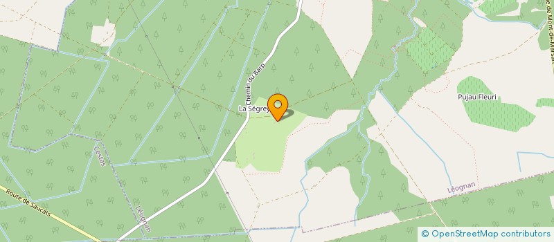 localisation de l'entreprise MONSIEUR DOMINIQUE GOURGUES  LEOGNAN