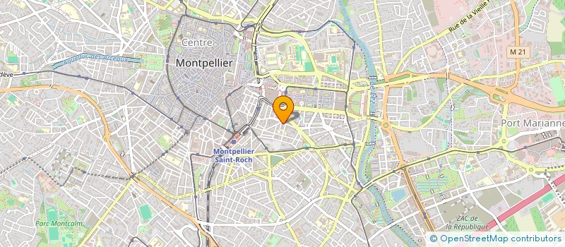 localisation de l'entreprise MONSIEUR DOMINIQUE GOURMAND à MONTPELLIER