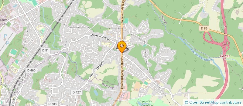 localisation de l'entreprise MONSIEUR DOMINIQUE GOUT  TARNOS