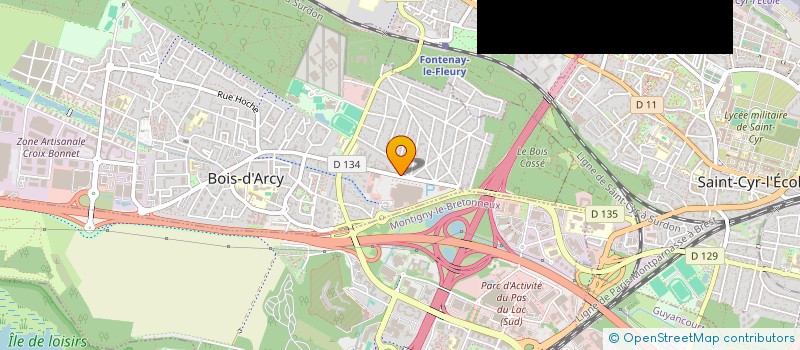 localisation de l'entreprise MONSIEUR DOMINIQUE GRAJWODA  BOIS-D'ARCY