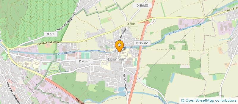 localisation de l'entreprise MONSIEUR DOMINIQUE GRANCAGNOLO  ISSENHEIM