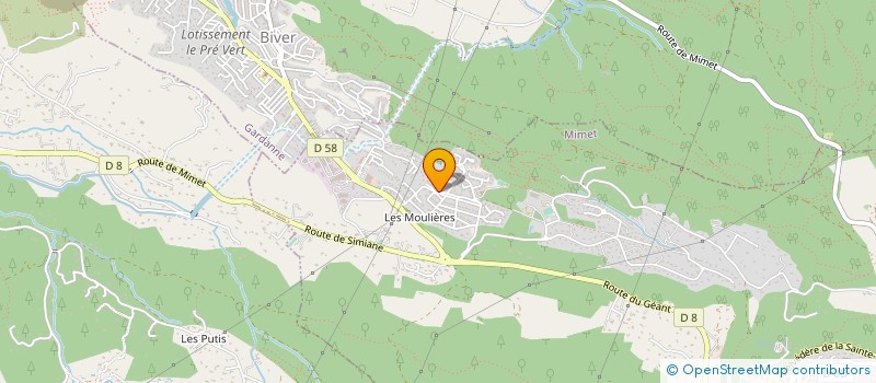 localisation de l'entreprise MONSIEUR DOMINIQUE GRECO  MIMET