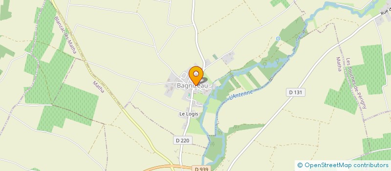 localisation de l'entreprise MONSIEUR DOMINIQUE GRENET  BAGNIZEAU