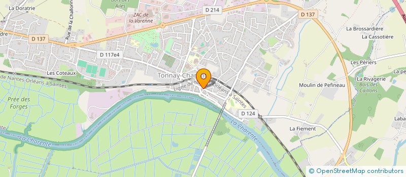 localisation de l'entreprise MONSIEUR DOMINIQUE GRICOURT à TONNAY-CHARENTE