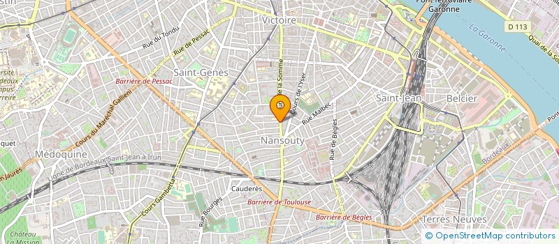 localisation de l'entreprise MONSIEUR DOMINIQUE GRILLET à BORDEAUX
