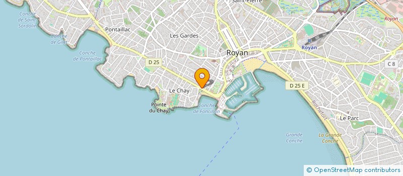 localisation de l'entreprise MONSIEUR DOMINIQUE GRISONI à ROYAN