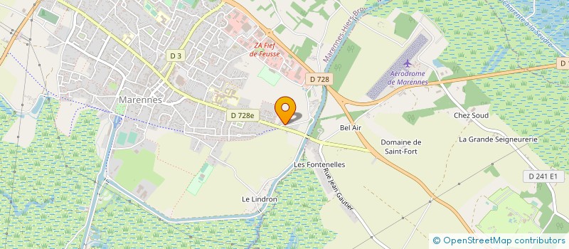 localisation de l'entreprise MONSIEUR DOMINIQUE GROISILLIER à MARENNES-HIERS-BROUAGE