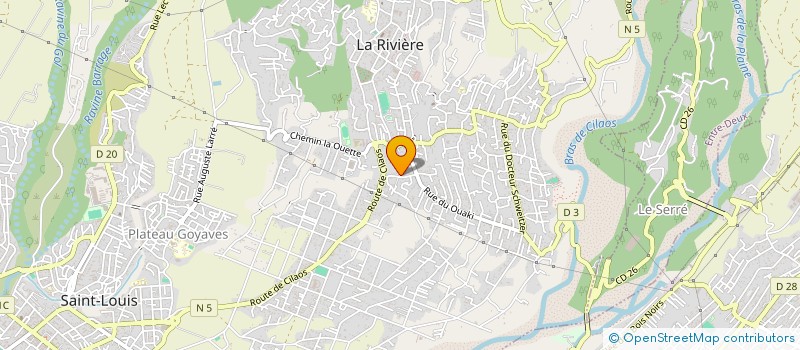 localisation de l'entreprise MONSIEUR DOMINIQUE GRONDIN à SAINT-LOUIS