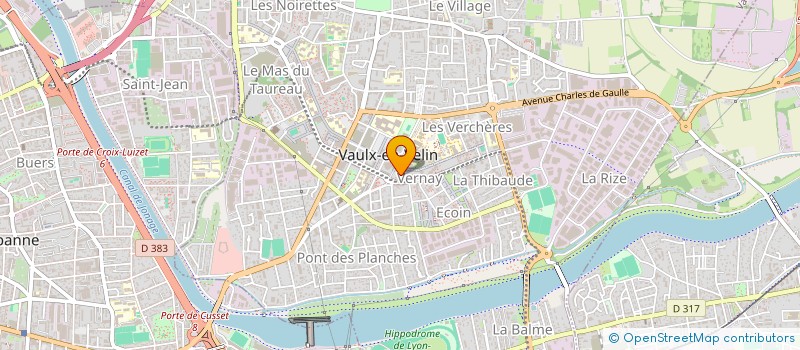 localisation de l'entreprise MONSIEUR DOMINIQUE GRUGUET à VAULX-EN-VELIN