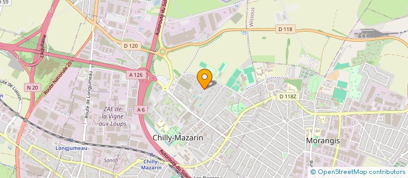 localisation de l'entreprise MONSIEUR DOMINIQUE GUEDES DAROCHA  CHILLY-MAZARIN