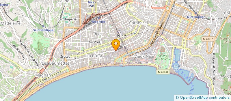 localisation de l'entreprise MONSIEUR DOMINIQUE GUENIN à NICE