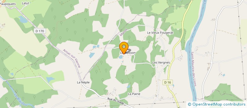 localisation de l'entreprise MONSIEUR DOMINIQUE GUIBOUIN à MANOT