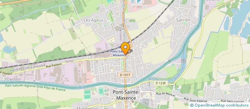 localisation de l'entreprise MONSIEUR DOMINIQUE GUIDEZ à PONT-SAINTE-MAXENCE