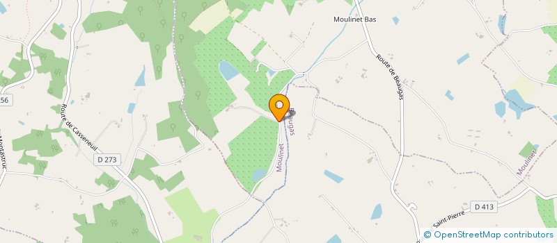 localisation de l'entreprise MONSIEUR DOMINIQUE GUILBAUD  MOULINET