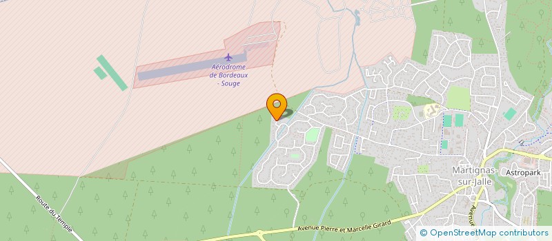 localisation de l'entreprise MONSIEUR DOMINIQUE GUILLEMIN  MARTIGNAS-SUR-JALLE