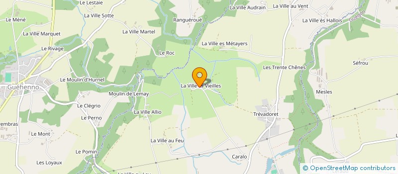 localisation de l'entreprise MONSIEUR DOMINIQUE GUILLO à CRUGUEL