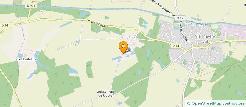 localisation de l'entreprise MONSIEUR DOMINIQUE GUYOT à VIENNE-EN-VAL