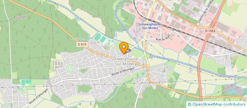 localisation de l'entreprise MONSIEUR DOMINIQUE HAETTEL à SCHWEIGHOUSE-SUR-MODER