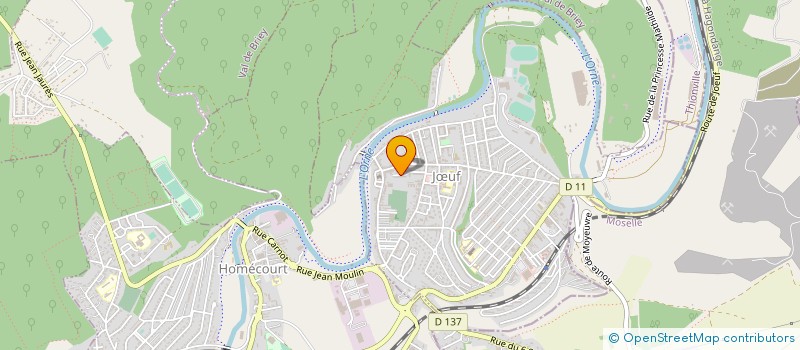 localisation de l'entreprise MONSIEUR DOMINIQUE HARO  JUF