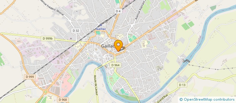 localisation de l'entreprise MONSIEUR DOMINIQUE HARTMANN à GAILLAC