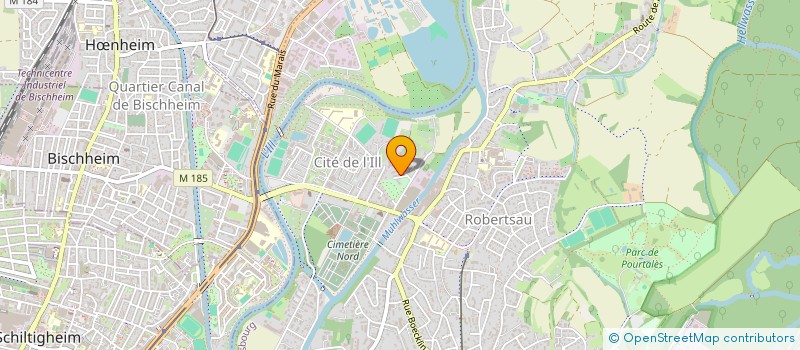 localisation de l'entreprise MONSIEUR DOMINIQUE HARTMANN  STRASBOURG