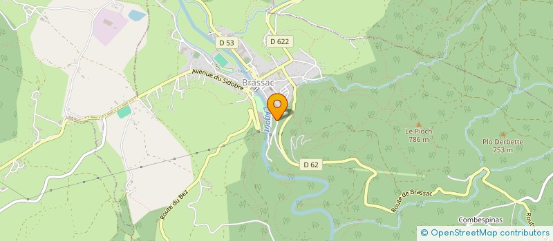 localisation de l'entreprise MONSIEUR DOMINIQUE HAUC  LAMONTELARIE