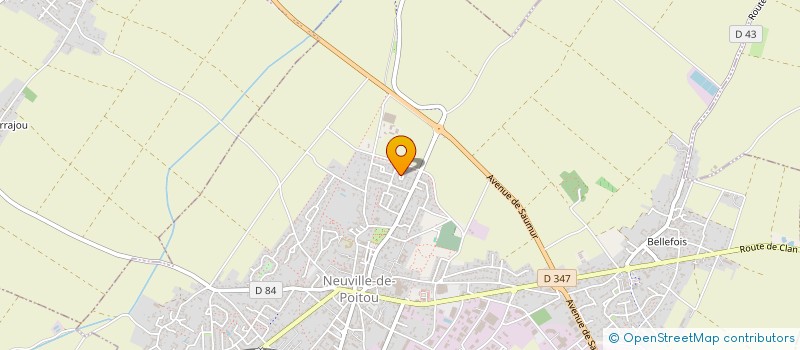 localisation de l'entreprise MONSIEUR DOMINIQUE HELION  CHAMPIGNY EN ROCHEREAU