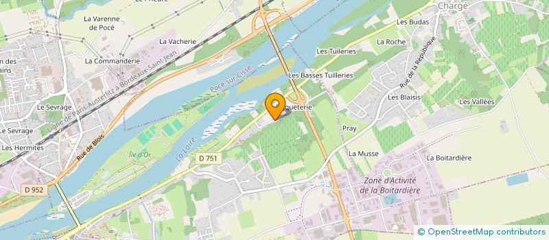 localisation de l'entreprise MONSIEUR DOMINIQUE HEMMELDING  AMBOISE