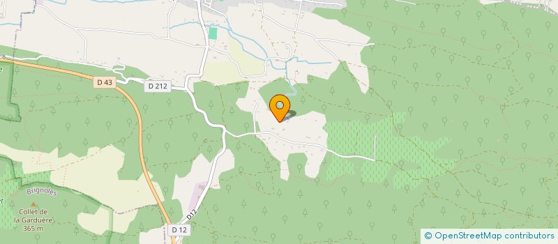 localisation de l'entreprise MONSIEUR DOMINIQUE HENN  CAMPS-LA-SOURCE