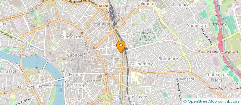 localisation de l'entreprise MONSIEUR DOMINIQUE HERBAULT à TOULOUSE