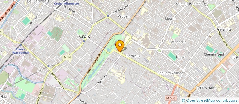 localisation de l'entreprise MONSIEUR DOMINIQUE HERLIN à ROUBAIX