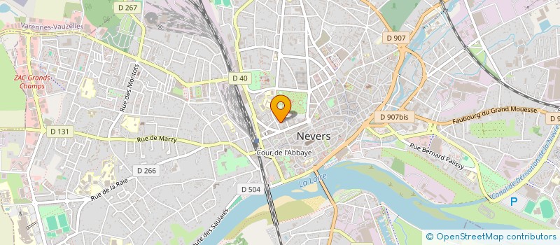 localisation de l'entreprise MONSIEUR DOMINIQUE HERMAN à NEVERS