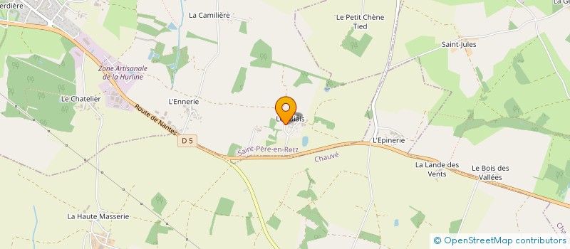 localisation de l'entreprise MONSIEUR DOMINIQUE HERMAN à SAINT-PERE-EN-RETZ