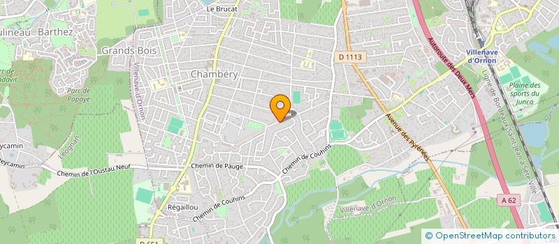 localisation de l'entreprise MONSIEUR DOMINIQUE HERTZ  VILLENAVE-D'ORNON