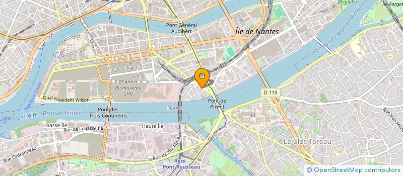 localisation de l'entreprise MONSIEUR DOMINIQUE HERVOUET à NANTES