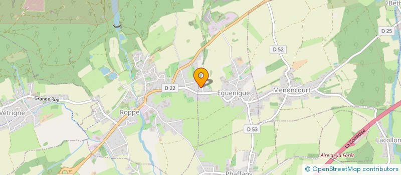 localisation de l'entreprise MONSIEUR DOMINIQUE HESPEL à EGUENIGUE