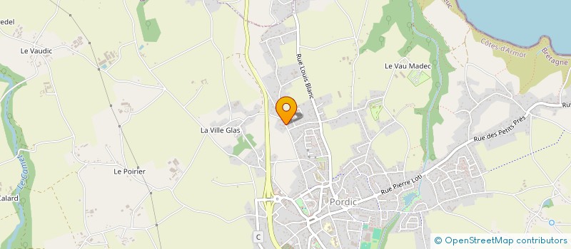 localisation de l'entreprise MONSIEUR DOMINIQUE HIERNARD à PORDIC