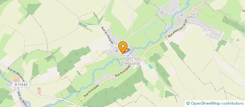 localisation de l'entreprise MONSIEUR DOMINIQUE HOGUET à LOISON-SUR-CREQUOISE