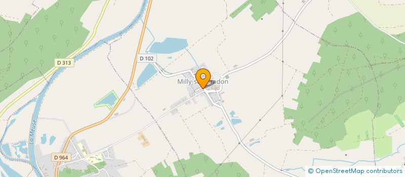 localisation de l'entreprise MONSIEUR DOMINIQUE HOLLARD à MILLY-SUR-BRADON