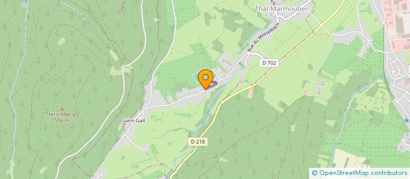 localisation de l'entreprise MONSIEUR DOMINIQUE HOPFNER  THAL-MARMOUTIER