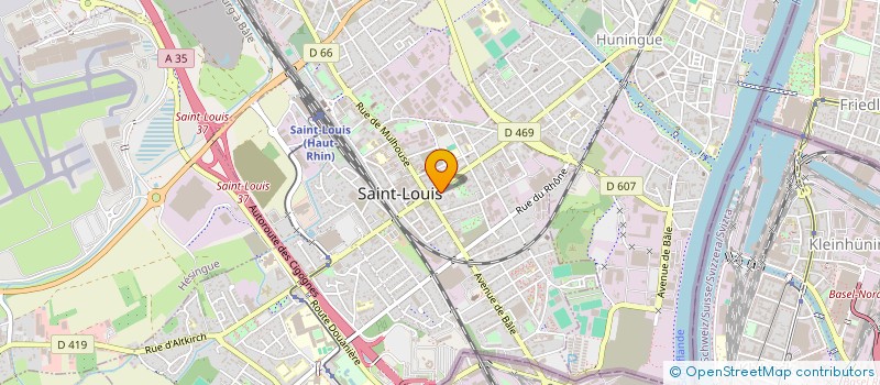 localisation de l'entreprise MONSIEUR DOMINIQUE HORN à SAINT-LOUIS