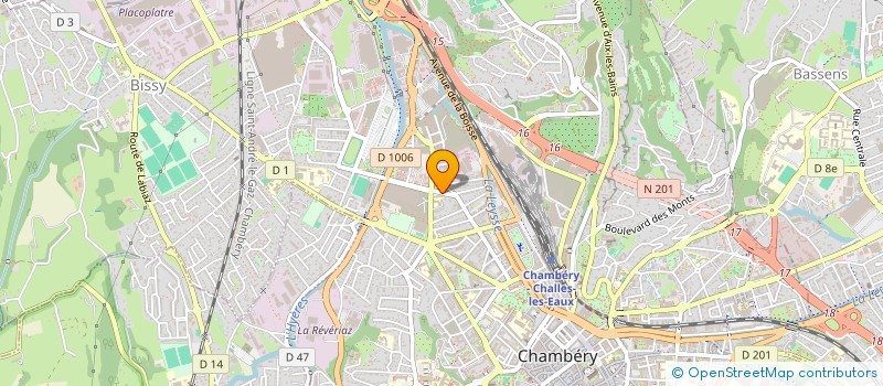 localisation de l'entreprise MONSIEUR DOMINIQUE HORNECH à CHAMBERY