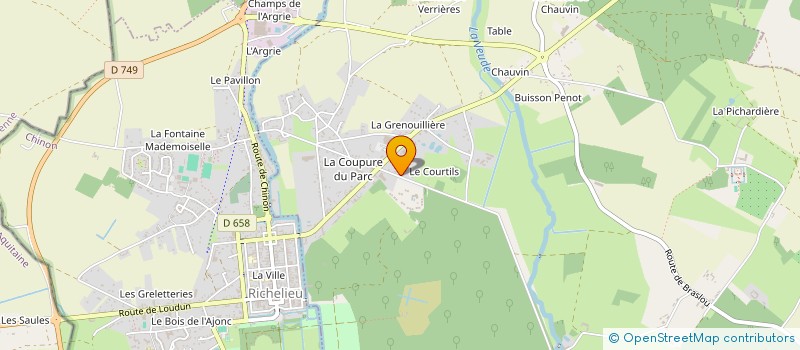 localisation de l'entreprise MONSIEUR DOMINIQUE HORVATH  CHAVEIGNES